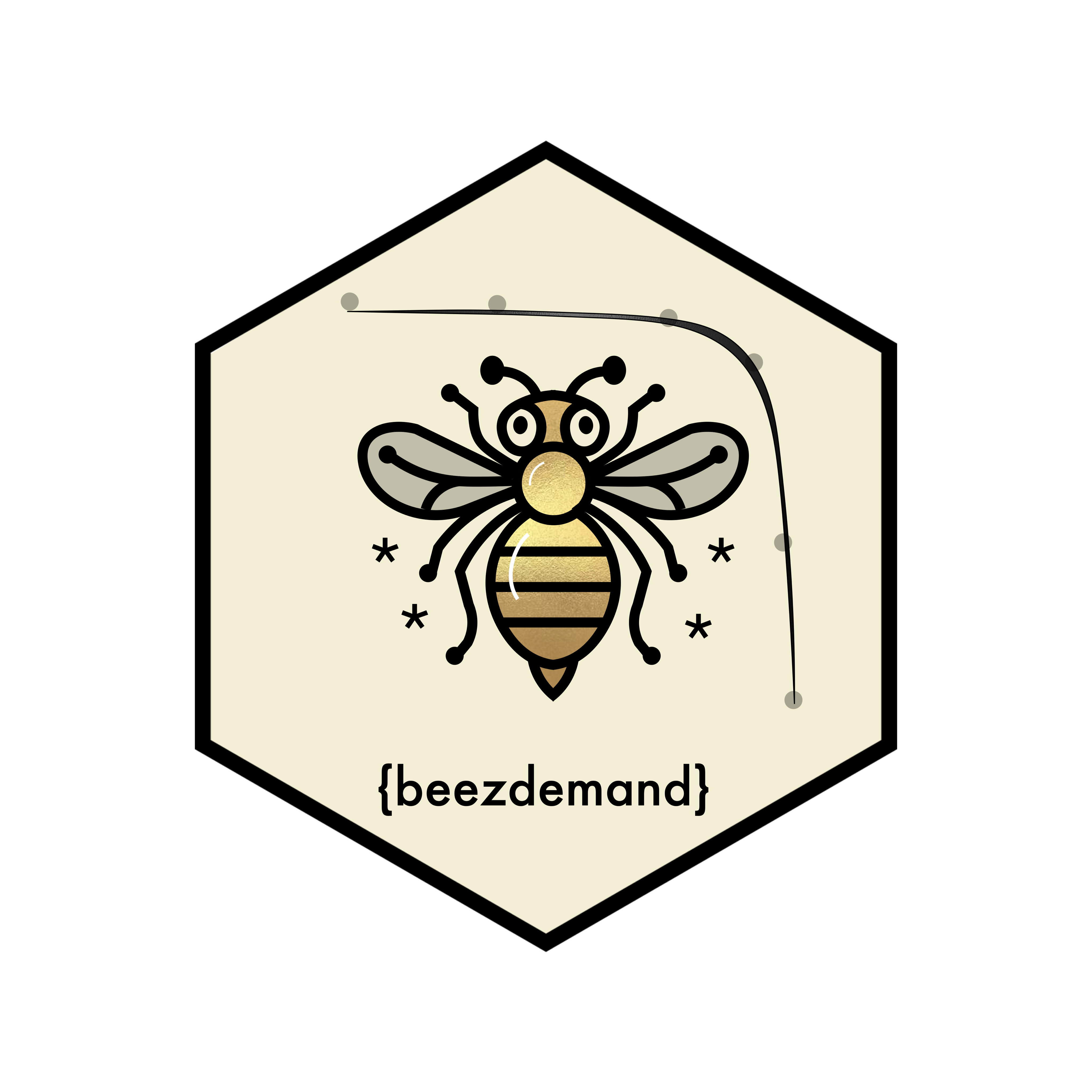 beezdemand hexagonal logo